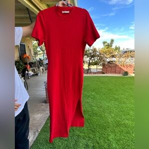 Abercrombie & Fitch Red Dress
